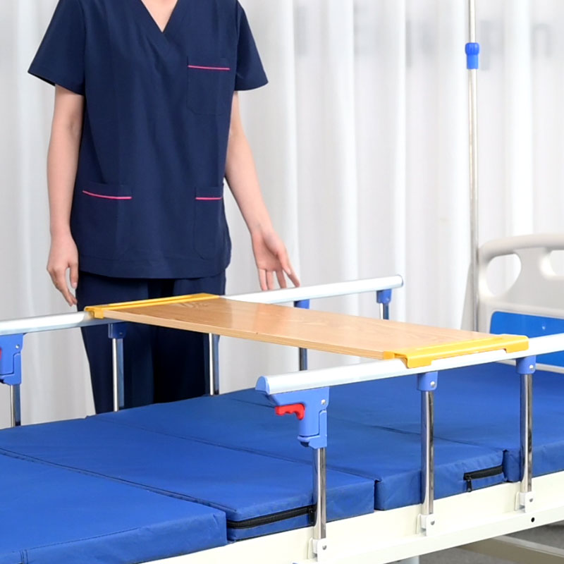 2-Function Manual Medical Bed (with In-Bed Toilet System)