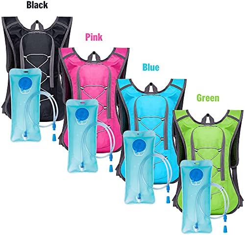 Hydration Backpack with 2L Water Bag