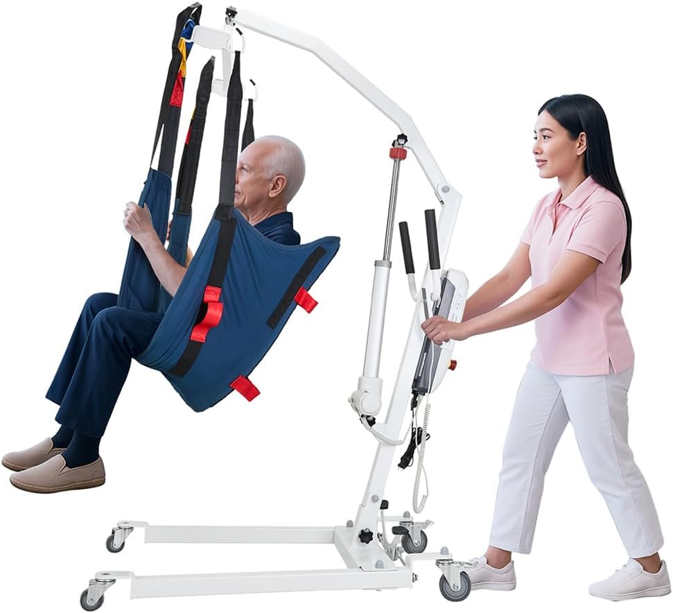 Electric Patient Lift - Dimensions & Weight Capacity 440 lbs