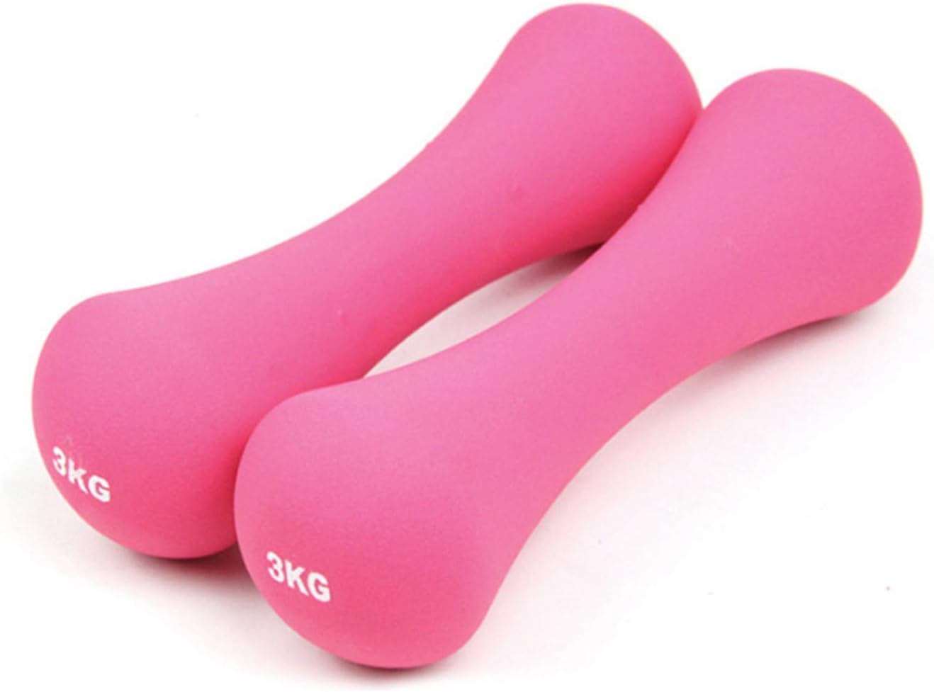 Aerobic Dumbbell - Neoprene Coated Bone Shape(Pair)