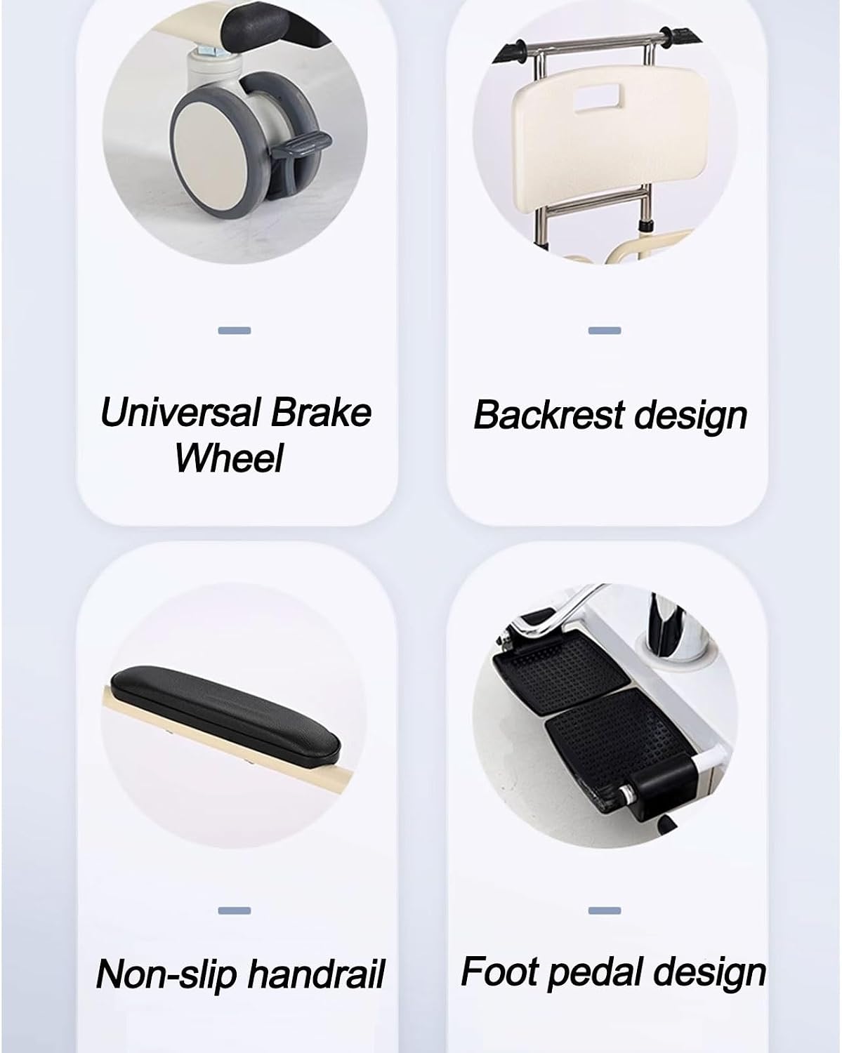 Manual Transfer Chair feature details