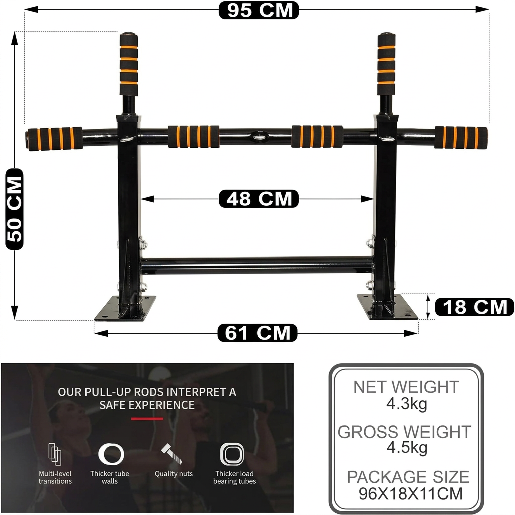 Wall Mounted Pull Up Bar