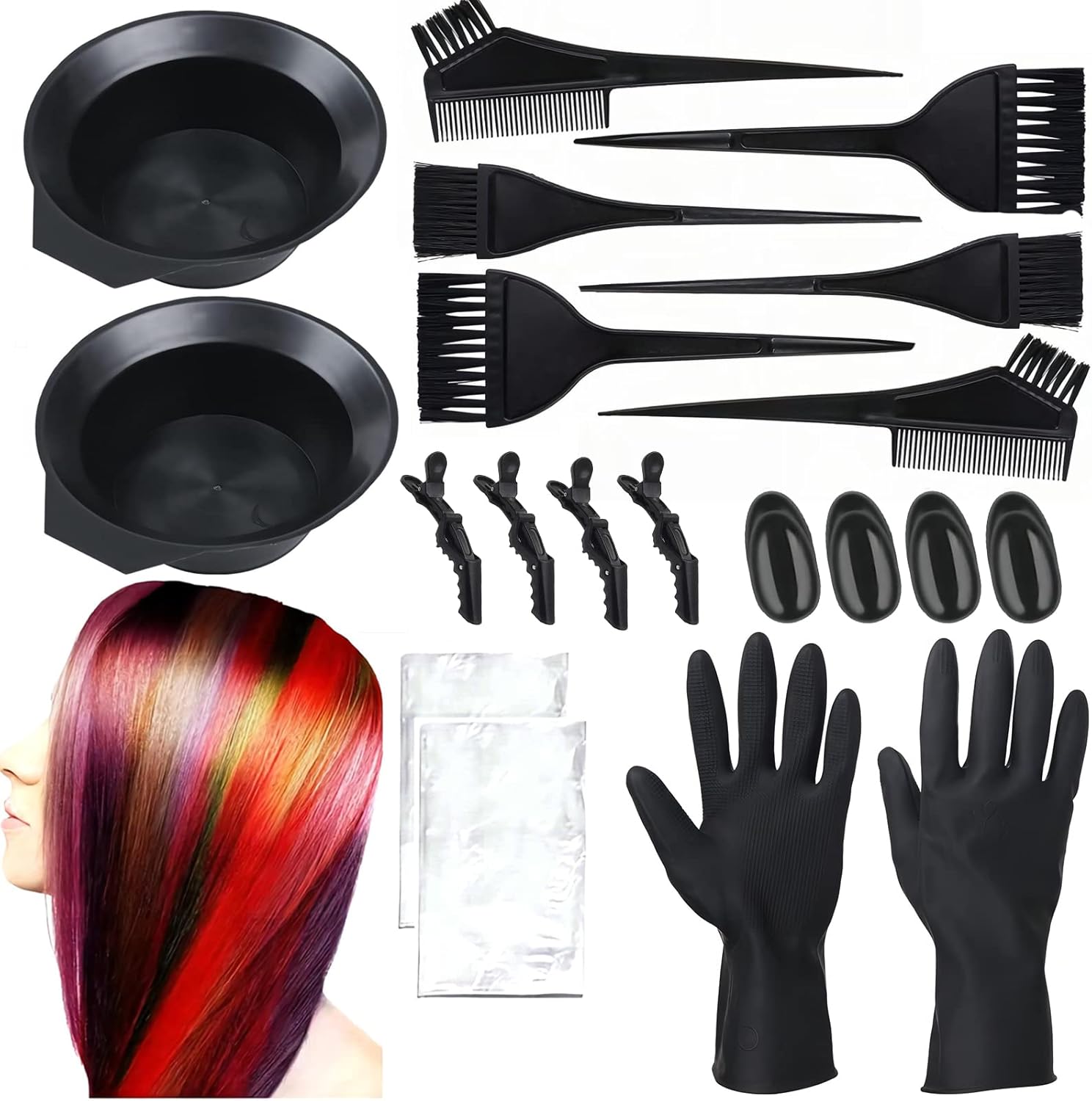 Professional Hair Dye and Coloring Toolkit