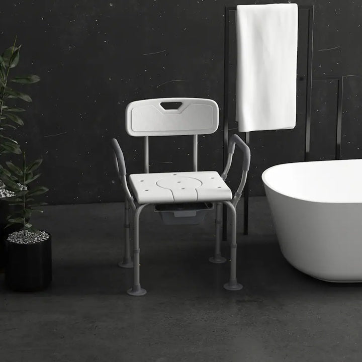 3-in-1 Multi-Purpose Commode and Shower Chair