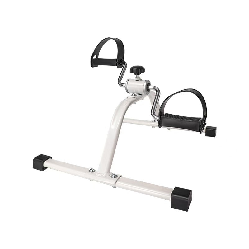 Manual Pedal Exerciser - White Steel Frame