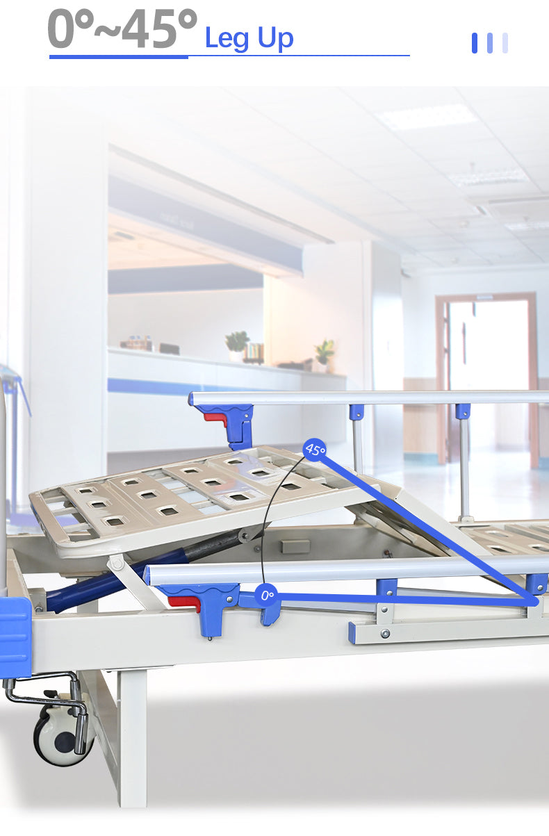 2-Function Electric Medical Bed (with In-Bed Toilet System)