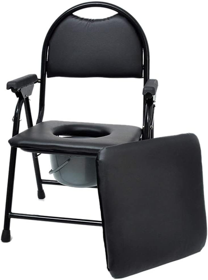 Folding Bedside Commode Chair