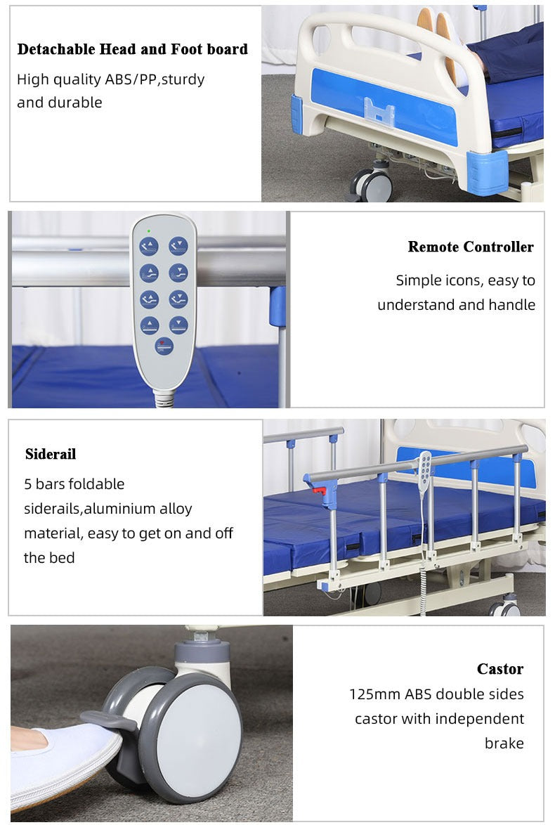 3-Function Electric Medical Bed