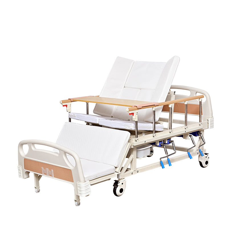 Manual Nursing Bed with dining table