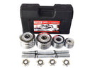 Chrome Dumbbell Set 30kg with Case