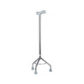 4-Leg Quad Walking Cane - Chrome Finish