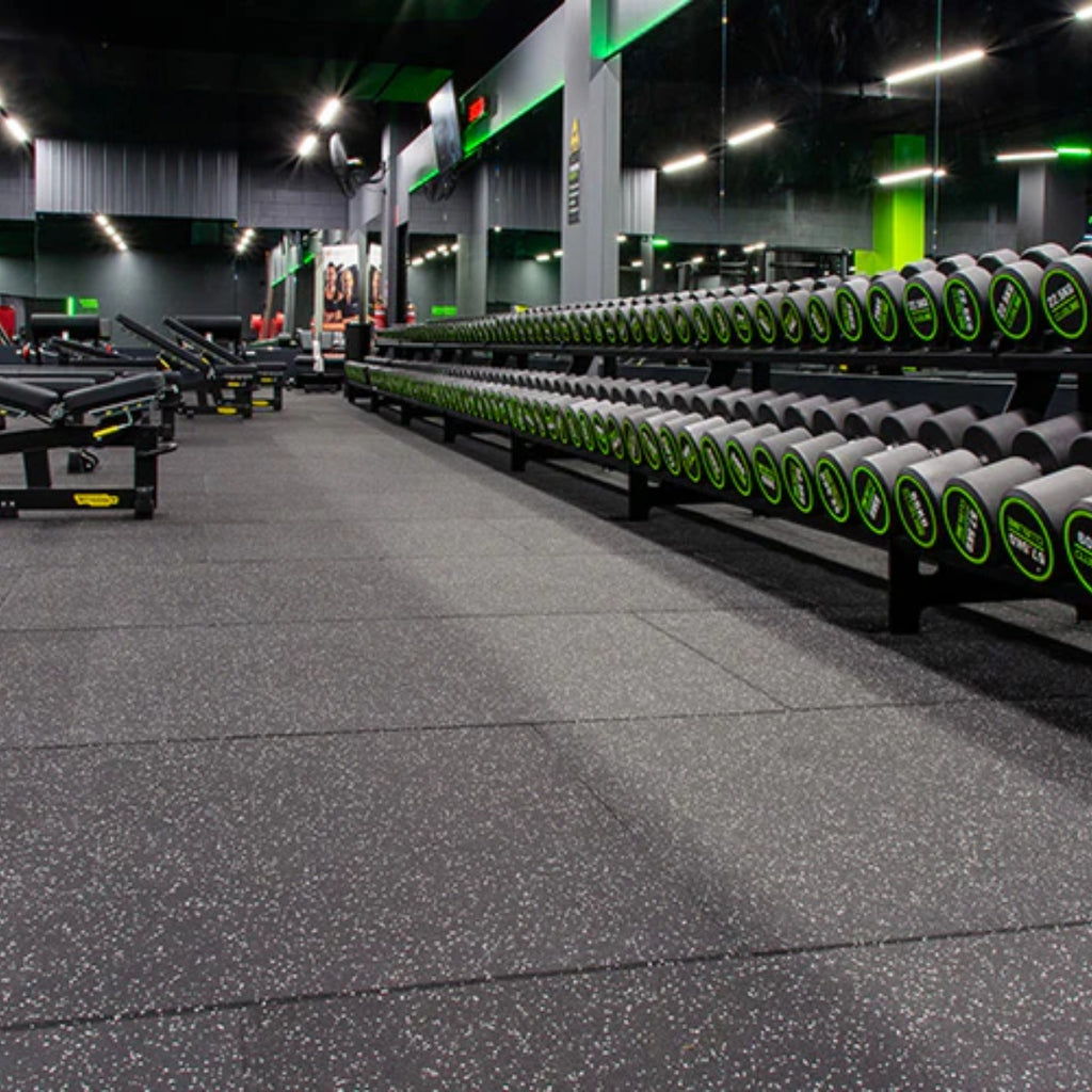Premium Rubber Gym Tiles – 1m x 1m x 15mm