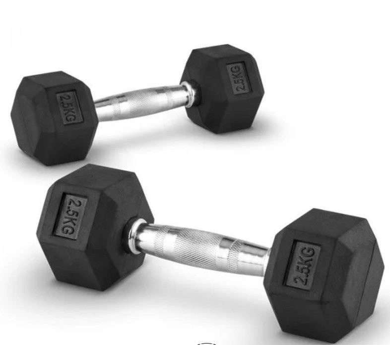 Hexagonal Dumbbell (Pair)