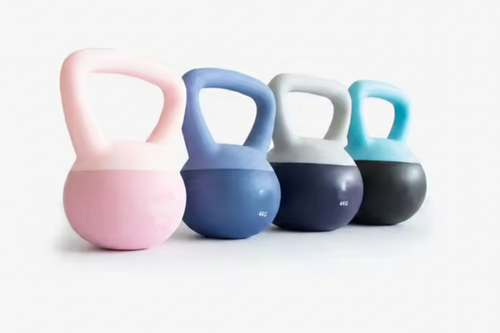 Aerobic Soft Kettlebell - Pink, Light Blue, Dark Blue, Black