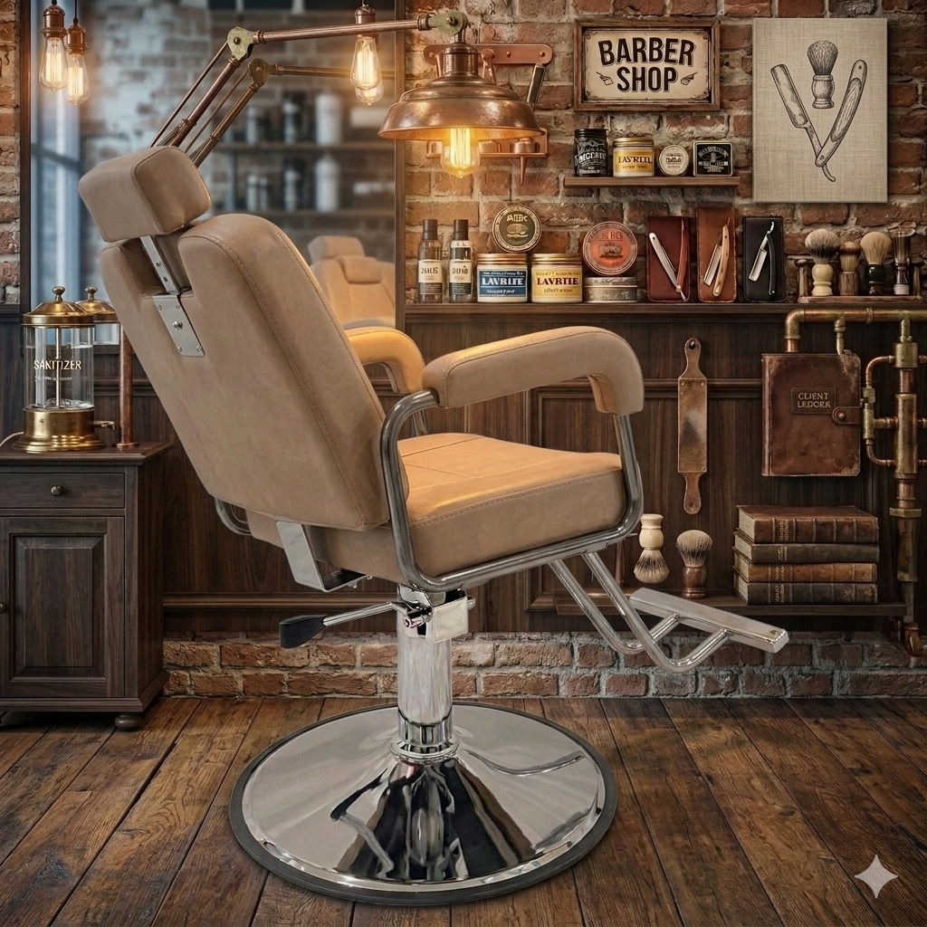 JEZZ - Premium Reclining Salon and Barber Chair