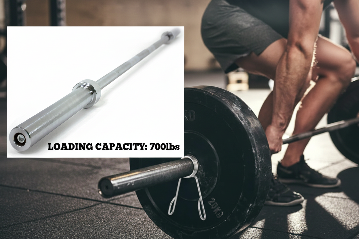Olympic Bar 2.2m 20kg - 700lbs capacity